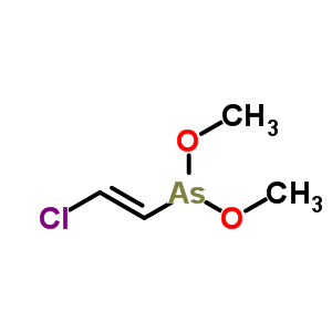 (2-Chlorovinyl)dimethoxyarsine Structure,64049-12-3Structure