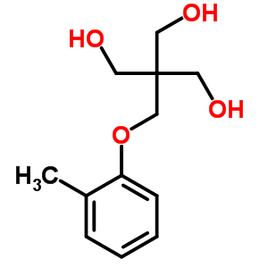 2-(Hydroxymethyl)-2-(o-tolyloxymethyl)-1,3-propanediol Structure,64049-37-2Structure