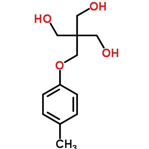 2-(Hydroxymethyl)-2-(p-tolyloxymethyl)-1,3-propanediol Structure,64049-38-3Structure