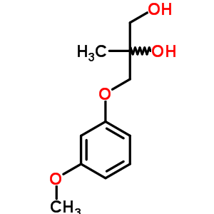 3-(M-methoxyphenoxy)-2-methyl-1,2-propanediol Structure,64049-41-8Structure