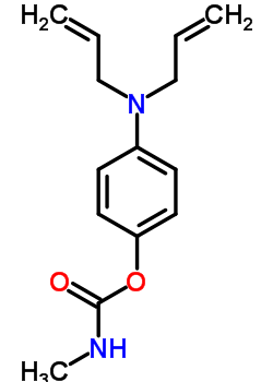 4-Diallylaminophenyl =n-methylcarbamate Structure,64059-14-9Structure