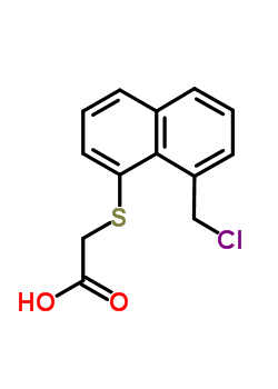 2-[(8-Chloromethylnaphthalen-1-yl)thio]acetic acid Structure,64059-42-3Structure