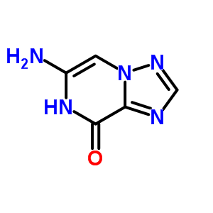 [1,2,4]Triazolo[1,5-a]pyrazin-8(7h)-one,6-amino-(9ci) Structure,64102-60-9Structure