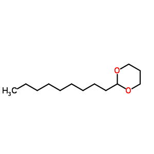 2-Nonyl-1,3-dioxane Structure,6413-70-3Structure