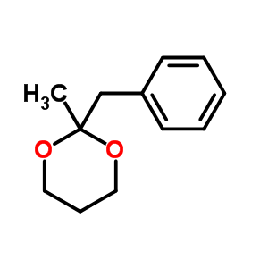 1,3-Dioxane,2-methyl-2-(phenylmethyl)- Structure,6413-86-1Structure