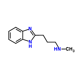 [3-(1H-Benzoimidazol-2-yl)-propyl]-methyl-amine Structure,64137-52-6Structure