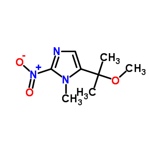 1-Methyl-2-nitro-5-(1-methoxy-1-methylethyl)-1h-imidazole Structure,64157-82-0Structure