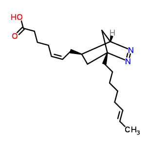 9,11-Azoprosta-5,13-dienoic acid Structure,64192-56-9Structure