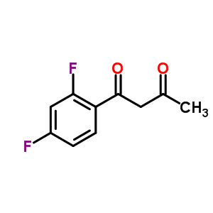 1-(2,4-Difluorophenyl)butane-1,3-dione Structure,64287-17-8Structure