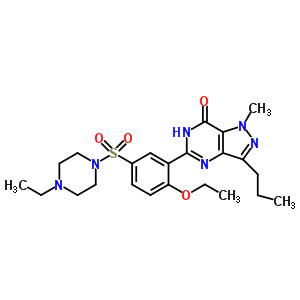 Homo sildenafil Structure,642928-07-2Structure