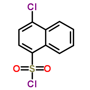 4-Chloronaphthalene-1-sulfonyl chloride Structure,64318-08-7Structure