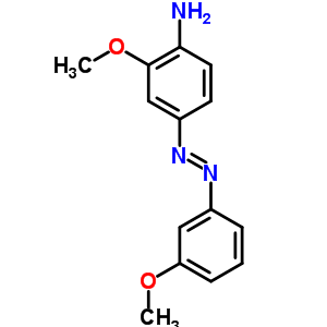 2-Methoxy-4-((3-methoxyphenyl)azo)benzenamine Structure,64398-70-5Structure