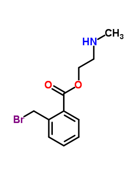 2-(Methylamino)ethyl 2-(bromomethyl)benzoate Structure,64398-77-2Structure