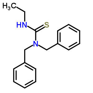 Thiourea,n-ethyl-n,n-bis(phenylmethyl)- Structure,64575-17-3Structure