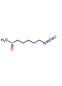 Pentane,1-isothiocyanato-5-(methylsulfinyl)- Structure,646-23-1Structure