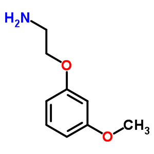 2-(3-Methoxyphenoxy)ethanamine Structure,6487-86-1Structure