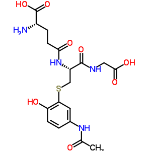 Glutathione-s-acetaminophen conjugate Structure,64889-81-2Structure