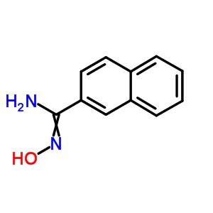 N-hydroxy-2-naphthalenecarboximidamide Structure,64893-54-5Structure