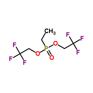 Bis-trifluoroethyl ethylphosphonate Structure,650-16-8Structure