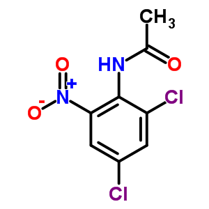 Acetamide,n-(2,4-dichloro-6-nitrophenyl)- Structure,65078-75-3Structure