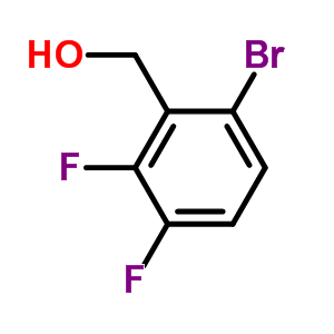 6-Bromo-2,3-difluorobenzenemethanol Structure,651326-72-6Structure