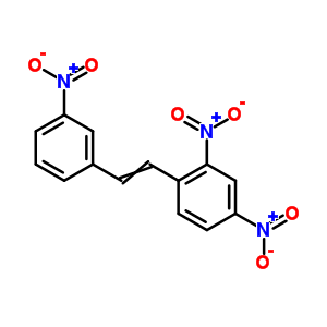 2,4-Dinitro-1-[2-(3-nitrophenyl)ethenyl]benzene Structure,65200-02-4Structure