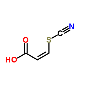 2-Propenoic acid, 3-thiocyanato- Structure,65200-27-3Structure