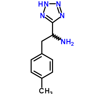 2H-tetrazole-5-methanamine,a-[(4-methylphenyl)methyl]- Structure,65228-33-3Structure