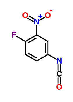 4-Fluoro-3-nitrophenyl isocyanate Structure,65303-82-4Structure