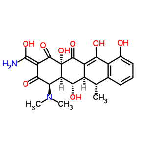 6-Deoxy-4-epioxytetracycline Structure,6543-77-7Structure