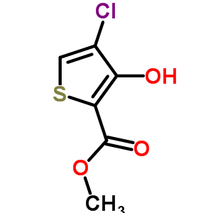 Methyl4-chloro-3-hydroxythiophene-2-carboxylate Structure,65449-59-4Structure