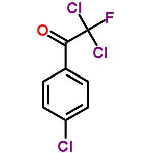 Ethanone,2,2-dichloro-1-(4-chlorophenyl)-2-fluoro- Structure,655-30-1Structure