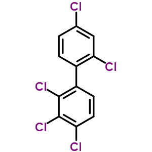 2,2,3,4,4-Pentachlorobiphenyl Structure,65510-45-4Structure