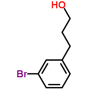 3-(3-Bromophenyl)propan-1-ol Structure,65537-54-4Structure