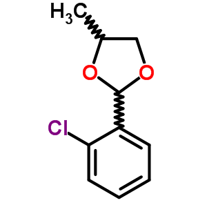 2-(2-Chlorophenyl)-4-methyl-1,3-dioxolane Structure,6565-32-8Structure