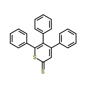 4,5,6-Triphenylthiopyran-2-thione Structure,65713-99-7Structure