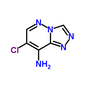 1,2,4-Triazolo[4,3-b]pyridazin-8-amine,7-chloro- Structure,6582-99-6Structure