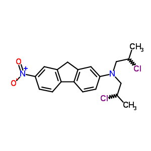 N,n-bis(2-chloropropyl)-7-nitro-9h-fluoren-2-amine Structure,6583-94-4Structure