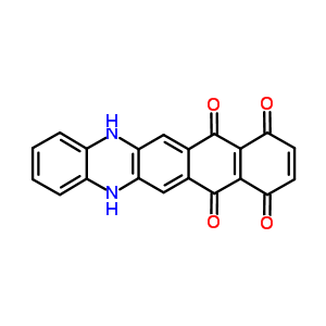 Naphtho[2,3-b]phenazine-7,12-dione, 8,11-dihydroxy- Structure,65869-70-7Structure