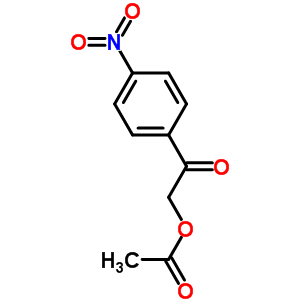 2-(4-Nitrophenyl)-2-oxoethyl acetate Structure,65921-30-4Structure