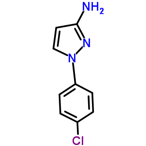 1-(4-Chloro-phenyl)-1h-pyrazol-3-ylamine Structure,66000-39-3Structure