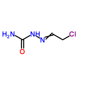 Hydrazinecarboxamide, 2-(2-chloroethylidene)- Structure,66188-77-0Structure