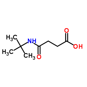 N-tert-butyl-succinamic acid Structure,6622-06-6Structure