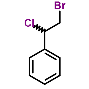 Benzene,(2-bromo-1-chloroethyl)- Structure,6622-78-2Structure