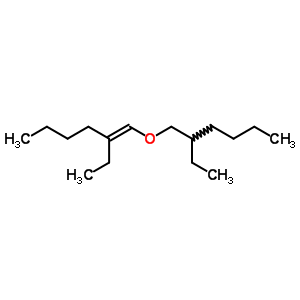 Heptane,3-[[(2-ethyl-1-hexen-1-yl)oxy]methyl]- Structure,6624-00-6Structure