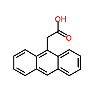 2-Anthracen-9-ylacetic acid Structure,6624-23-3Structure