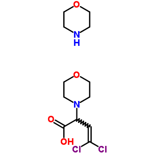 4,4-Dichloro-2-morpholin-4-yl-but-3-enoic acid Structure,6625-03-2Structure