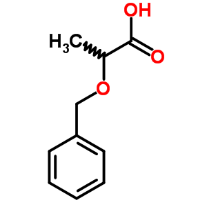 2-(Benzyloxy)propanoic acid Structure,6625-78-1Structure