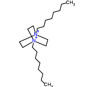 1,4-Dioctyl-1,4-diazoniabicyclo[2.2.2]octane Structure,66264-47-9Structure