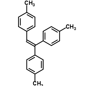 Benzene, 1,1,1-(1-ethenyl-2-ylidene)tris(4-methyl- Structure,6629-83-0Structure